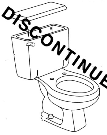 American Standard 2139.116; Plebe; aquameter round front two piece toilet repair replacement technical part breakdown