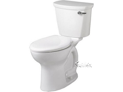 American Standard 215AA105; Cadet Pro; two piece toilet rh right height elongated 12"" right hand trip lever repair replacement technical part breakdown