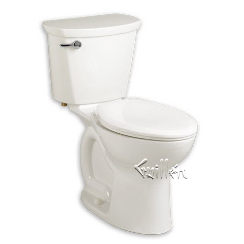 American Standard 215BA004; Cadet Pro; two piece toilet rh right height round front combo less seat repair replacement technical part breakdown