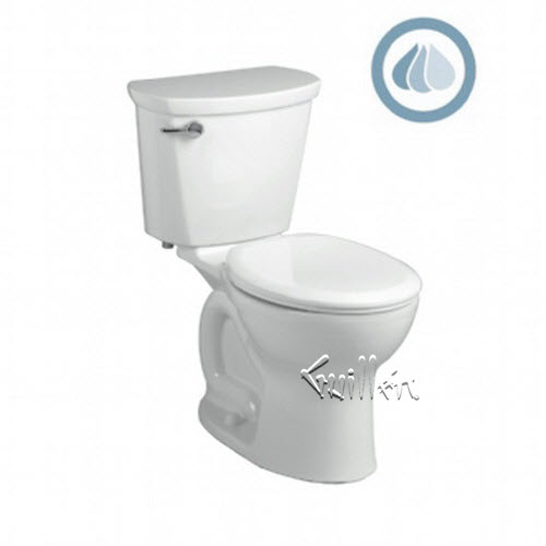 American Standard 215BA105; Cadet Pro; two piece toilet rh right height round front 12"" with rh right height trip lever repair replacement technical part breakdown