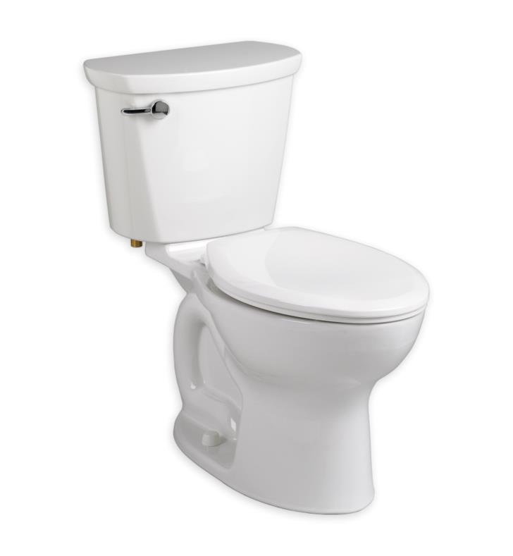 American Standard 215CB004; Cadet Pro; two piece toilet elongated 10"" rough in 1.6 gpf less seat repair replacement technical part breakdown