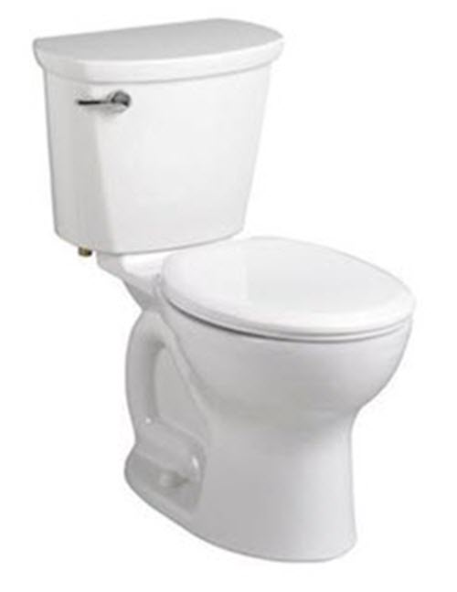 American Standard 215DB004; Cadet Pro; two piece toilet round front 10"" rough in 1.6 gpf less seat repair replacement technical part breakdown