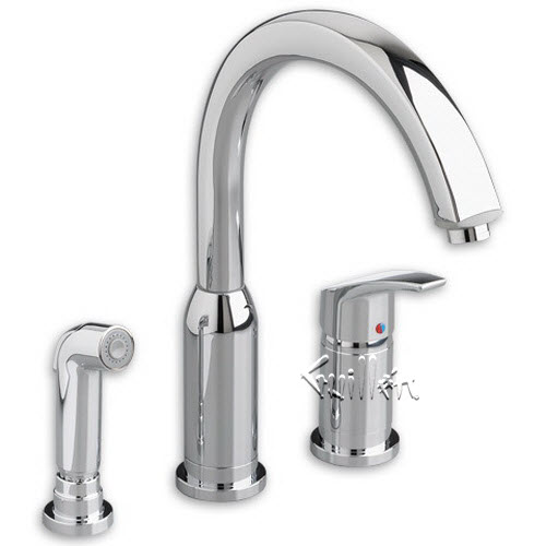 American Standard 4101301F15; Arch; hi-flow kitchen faucet with spray repair replacement technical part breakdown