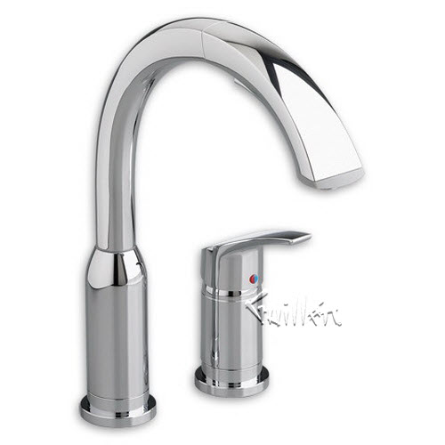 American Standard 4101350F15; Arch; hi-flow pull out kitchen faucet repair replacement technical part breakdown