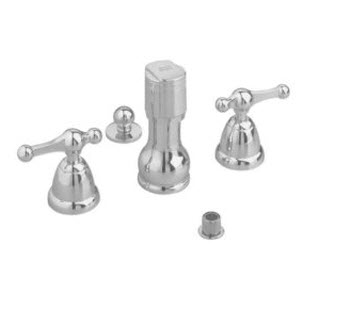 American Standard 2373.401, 2373.421; Enfield; two handle bidet faucet repair replacement technical part breakdown