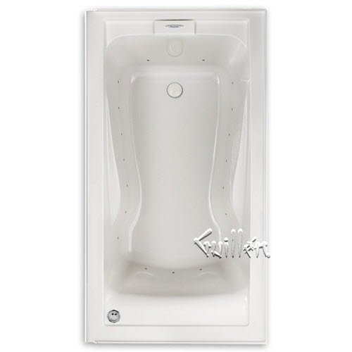 American Standard 2425V518C; Evolution; 6032 integral apron right hand outlet drain everclean combo repair replacement technical part breakdown
