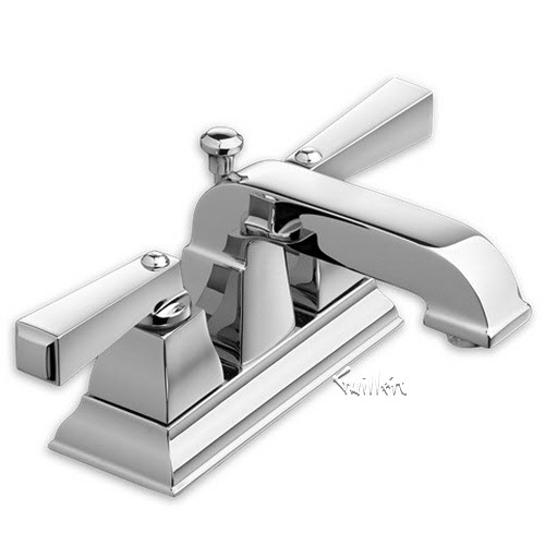 American Standard 2555201; Town Square; centerset lavatory with drain metal lever handle repair replacement technical part breakdown