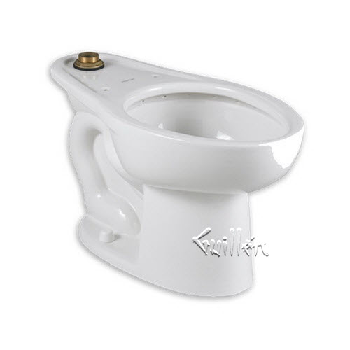 American Standard 2599001.020; Madera; youth flowise 14" height elongated; in White