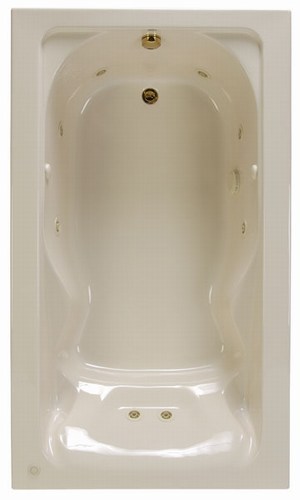 American Standard 2774.018W.020; Cadet; whirlpool 6 x 42 system I; in White