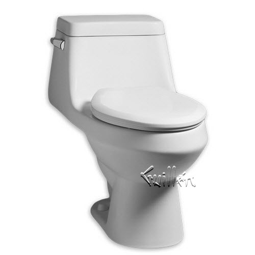 American Standard 2862058; Fairfield; 1 pc one piece toilet het high efficiency with seat repair replacement technical part breakdown