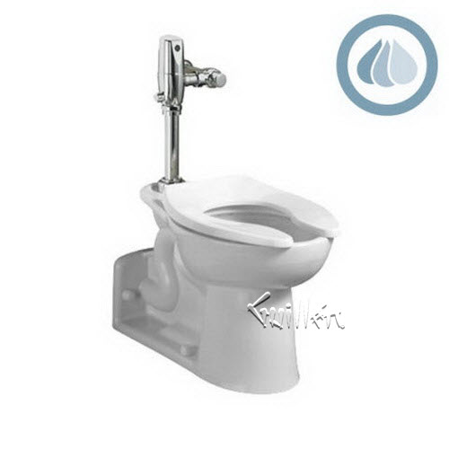 American Standard 3695001.020; Priolo; rh right hand elongated univ bowl top spud; in White