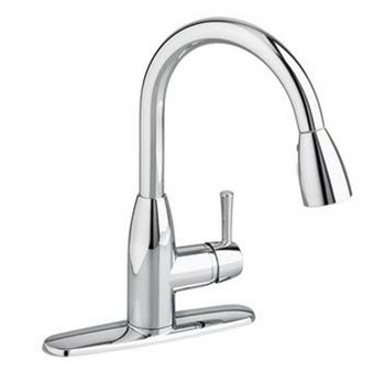 American Standard 4005; Fairbury; one handle single control kitchen faucet with pull down spray repair replacement technical part breakdown