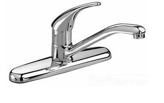 American Standard 4175.500; Colony Soft; single control kitchen faucets with side spray repair technical part breakdown