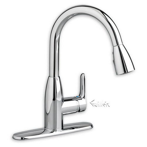 American Standard 4175300F15.002; Colony Soft; pull-down kitchen 1.5 gpm; in Chrome