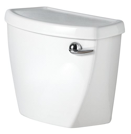 American Standard 4188B005; Cadet Pro; two piece 10"" rough in 1.6 gpf tank with rh right height trip lever repair replacement technical part breakdown