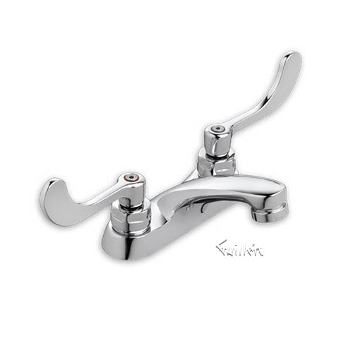 American Standard 5500175.002; Monterrey; centerset wrist blade handle less drain 0.5gpm; in Chrome