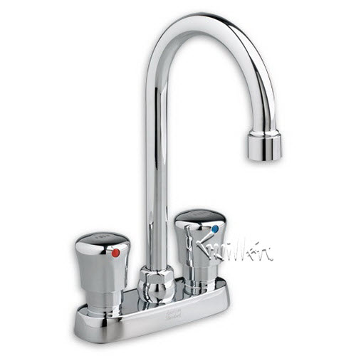 American Standard 1340267; ; metering centerset 6"" gooseneck vandal resistant 0.5 gpm less drain repair replacement technical part breakdown