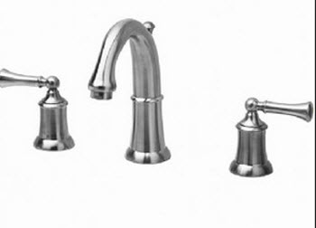 American Standard 6008 6008S; Neo Traditional; two handle widespread lavatory faucet with speed connect drain