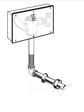 American Standard 6065.32x; Selectronic; proximity toilet concealed 1.28 & 1.6 gpf repair technical part breakdown