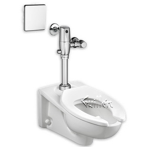 American Standard 6068111; ; selectronic exposed toilet flushometer multi-ac 1.1 gpf repair replacement technical part breakdown
