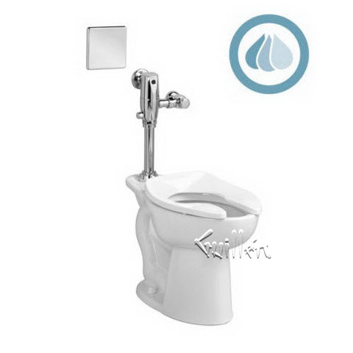 American Standard 6068761; ; selectronic exposed toilet flushometer multi-ac 1.6/1.1 dual flush repair replacement technical part breakdown