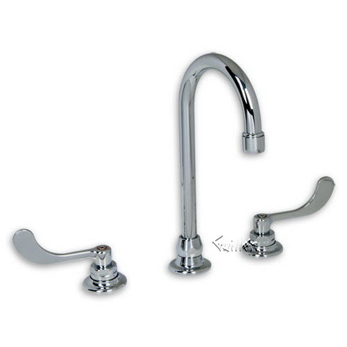American Standard 6540170.002; Monterrey; widespead 5" gooseneck vandal resistant wrist blade handle 1.5 gpm; in Chrome