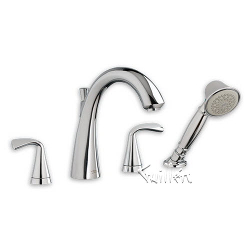 American Standard 7186901; Fluent; deck mount tub filler with personal shower repair replacement technical part breakdown