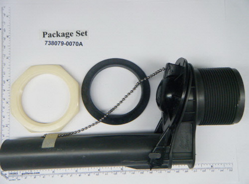 American Standard 738079-0070A; ; Flapper flush valve 715/16""cl; in Unfinish Discontinued Product