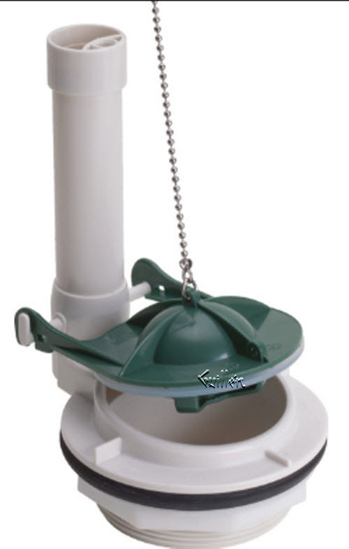 American Standard 738921-103.0070A; ; flush valve assembly 1.28 gpf refill toilet; in White