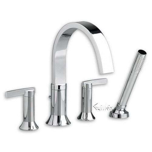 American Standard 7430900; Berwick; deck-mount tub faucet repair replacement technical part breakdown