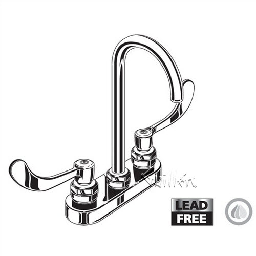 American Standard 7500188; Monterrey; centerset 8"" gooseneck spout lf in base wrist blade repair replacement technical part breakdown