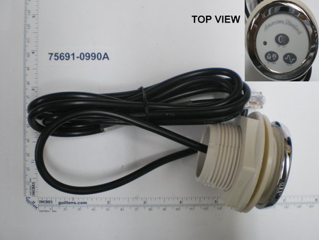 AME 752691-0990A Ctrl.hd.assy sys ii pulse install with silcone amstd p.brass Polished Brass   752118-0990A  ; Discontinued Product