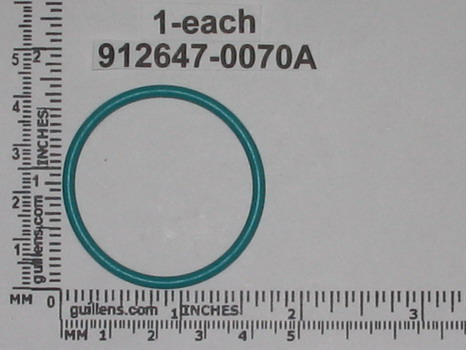 American Standard 912647-0070A O-ring for handle -two/three way diverter; in Unfinish   A912647-0070A