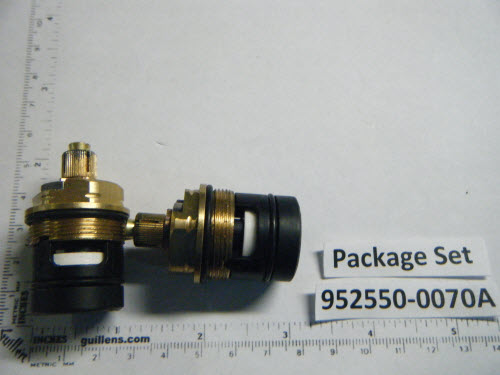 American Standard 952550-0070A;;__ 1-3/4in 48pt; Thermostatic valve stop kit (2 stops); in Unfinish