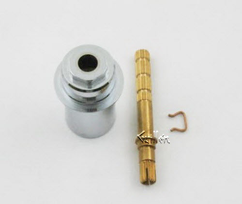 American Standard 963554-0020A; ; two or three way in wall diverter rough cartridge extention kit for bath shower; in Polished Chrome