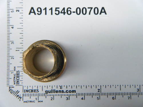 American Standard A911546-0070A; ; valve locknut for deck mount bath tub filler; in Unfinish