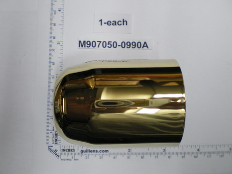 American Standard M907050-0990A Esch cap f/colony sng lever bath 55 x Polish Brass; Discontinued Product