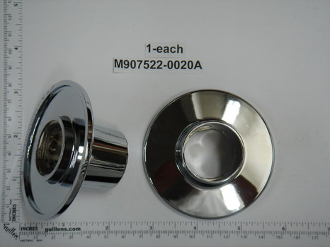 AME M907522-0020A escutcheon t/colony bath & shower - Chrome; Discontinued Product