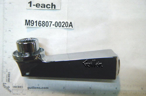 AME M916807-0020A handle lever cycle valve for town square Chrome