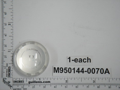 AME M950144-0070A index button hot f/colony acrylic knob