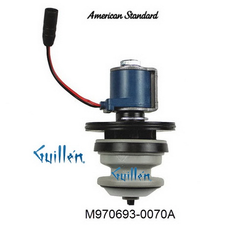 American Standard M970693-0070A; ; solenoid & piston assembly - toilet FV; in Unfinish