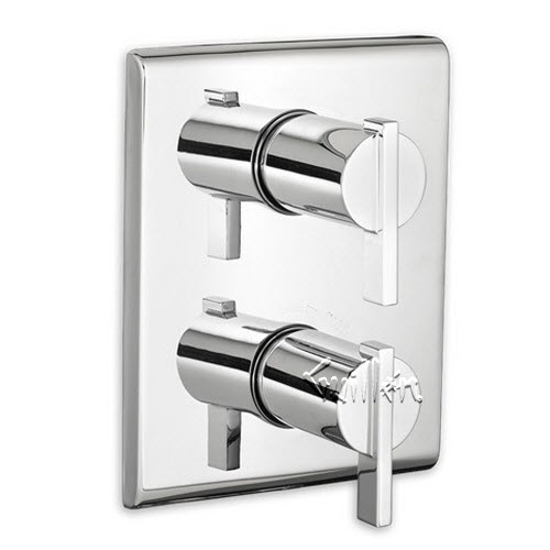 American Standard T184740; Times Square; two handle thermostatic trim repair replacement technical part breakdown