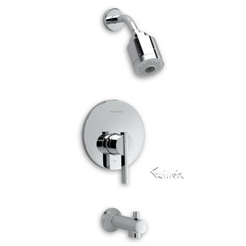 American Standard T430508; Berwick; pb pressure balance bath and shower trim with flowise mod 3 function shower head repair replacement technical part breakdown