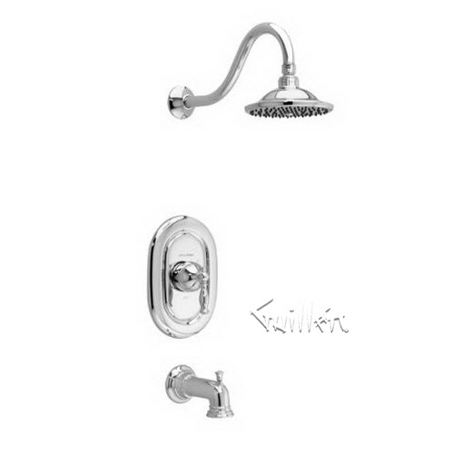American Standard T440502; Quentin; pb pressure balance bath / shower trim repair replacement technical part breakdown