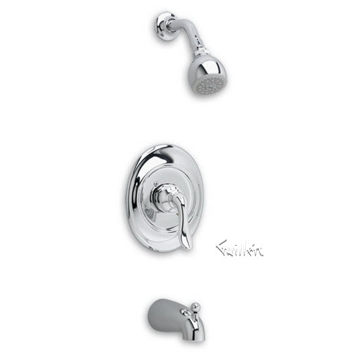American Standard T508500; Princeton; pb pressure balance shower valve only trim kit repair replacement technical part breakdown