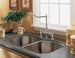 American Standard 4233.701 4233.711 4233.721; Culinaire; two handle top mount bridge kitchen faucet repair technical part breakdown