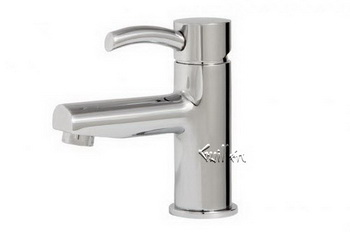 Aquabrass 13014-BN; Teo; single-hole lavatory faucet; in Brushed Nickel
