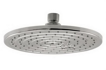 Aquabrass 2108-PC; ; 8" inch round rainhead; in Polished Chrome