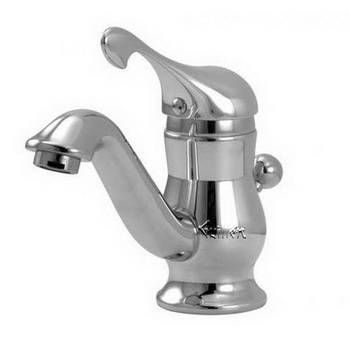 Aquabrass 2214-PC; Picadilly; single-hole lavatory faucet; in Polished Chrome