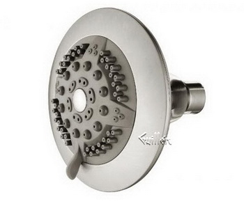 Aquabrass 2701-PC; ; 4'' round showerhead; in Polished Chrome